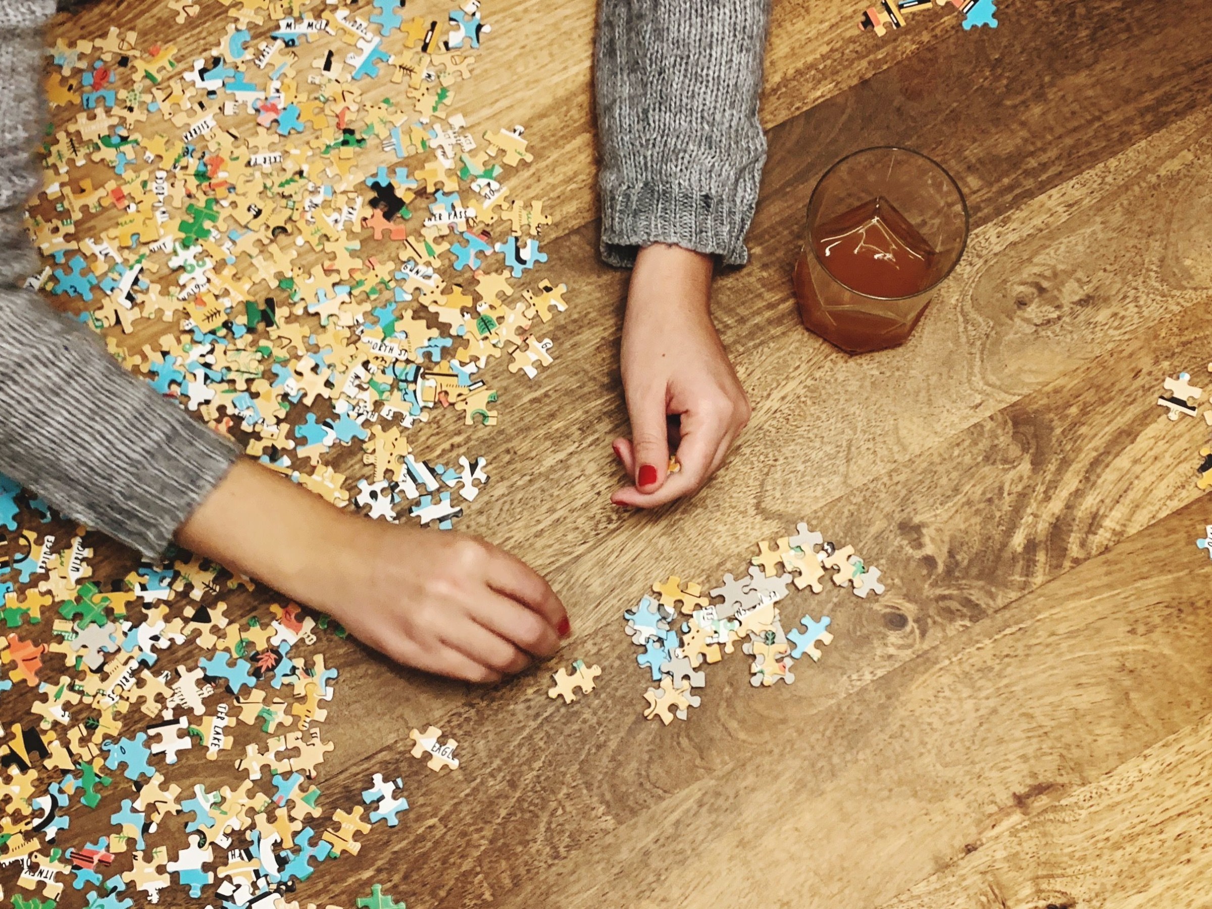 Puzzles & Coloring Books Reduce Stress